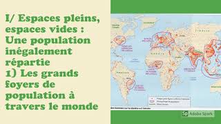 6e Géographie  La répartition de la population mondiale [upl. by Atteve]