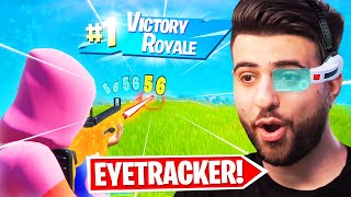 So I Played Fortnite with an EYETRACKER [upl. by Eiznikcm614]