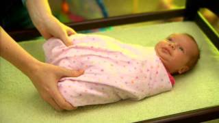 How to HipHealthy Swaddle your Baby  IHDI [upl. by Ahcim]