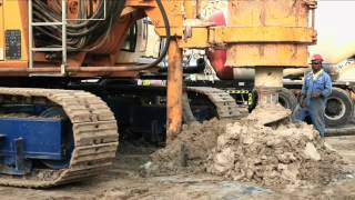 Continuous Flight Auger CFA piling method [upl. by Lussier279]