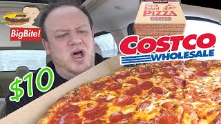 COSTCO ⭐Food Court Pepperoni Pizza⭐ Food Review [upl. by Kaiulani796]