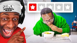 DEJI TRIES NIGERIAN FOOD IN AMERICA [upl. by Ennovart]