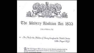 1st August 1834 Slavery Abolition Act comes in to force [upl. by Esidnac]