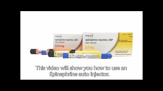 How to use an epinephrine autoinjector [upl. by Ieso926]