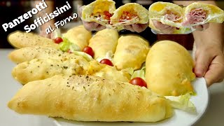 PANZEROTTI SOFFICI AL FORNO con Impasto Brioche salato [upl. by Lillie259]