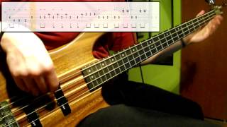 Earth Wind amp Fire  September Bass Cover Play Along Tabs In Video [upl. by Adlihtam280]