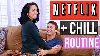 NETFLIX AND CHILL ROUTINE [upl. by Eipper]