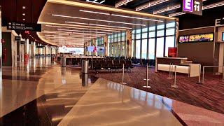 Terminal E Walkthrough  Boston Logan International Airport [upl. by Patman]