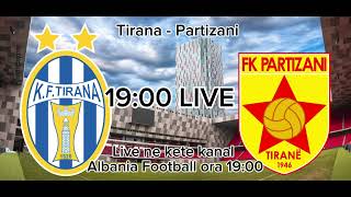 Tirana  Partizani Live [upl. by Peta]