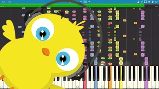 IMPOSSIBLE REMIX  El Pollito Pio  Pulcino Pio  Piano Version [upl. by Ulphia698]