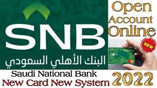 How To Register SNB Bank Account Online  Saudi National Bank Online registration [upl. by Thetisa]