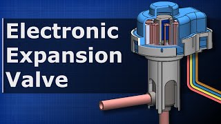 Electronic Expansion Valve  How it works ETS 5M HVAC [upl. by Leuneb]