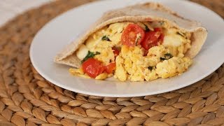 3 Delicious Breakfast Pitas [upl. by Amsed]