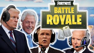 US Presidents Play Fortnite [upl. by Ahsein]