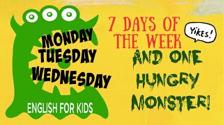 I GIORNI DELLA SETTIMANA  Days of the week  ENGLISH FOR KIDS [upl. by Aneeb]