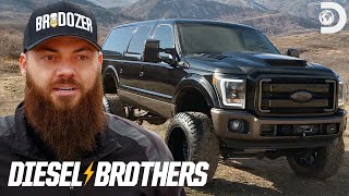 Giving Away a Rare Ford Excursion  Diesel Brothers [upl. by Ferri577]