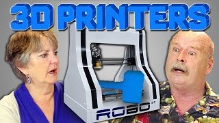 ELDERS REACT TO 3D PRINTERS [upl. by Lanae]