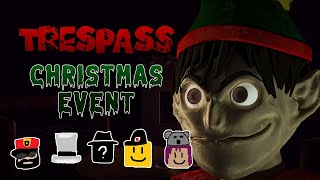 Five Friends Get Caught by An Elf  Roblox  Trespass Christmas Event [upl. by Yecak]