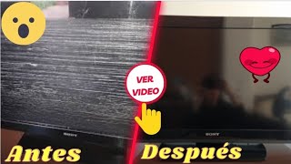 👉PANTALLA CORRUGADA🤯  REPARACION💯 Reemplazar filtro de video☑️ Electronica Núñez👉✔️ [upl. by Earal]