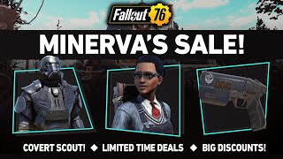 Fallout 76 Minerva Sale Location  September 23rd  25th [upl. by Nagorb718]