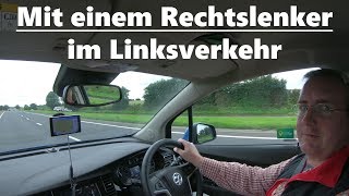 Linksverkehr mit einem Rechtslenker [upl. by Drawyeh]