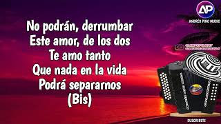 No Podran Separarnos  Jorge Celedon  Letra  Andres Pino Music [upl. by Heilner943]