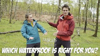 Which waterproof is right for you Goretex vs Pertex vs Own Brand  Rab Gear Guide [upl. by Hazlett]