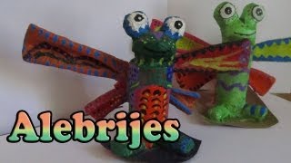 Manualidades para Niños Alebrijes DIY Mexican Crafts [upl. by Nahte408]