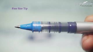 Uniball Eye – UB 150 – Blue Ink Cap Type Pen Model 11143 [upl. by Ronal]