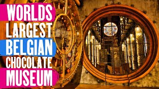 Worlds Largest Belgian Chocolate Museum 4K  Chocolate Nation Antwerp Tour [upl. by Syxela941]