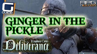 KINGDOM COME DELIVERANCE  Bandits Location Ginger in a Pickle Quest Guide [upl. by Nnail]