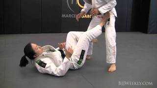 Emily Kwok  Sickle Sweep from Open Guard  BJJ Weekly 056 [upl. by Duff]