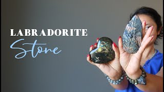 Labradorite Meanings Uses amp Healing Properties  AZ Satin Crystals [upl. by Marjie]