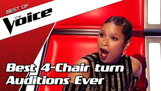 TOP 10  BEST ALL TURN Blind Auditions in The Voice [upl. by Caraviello781]