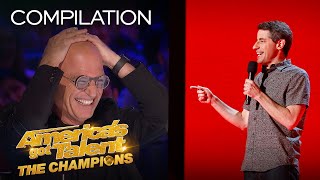 LOL These Comedians Might Make You Cry From Laughter  Americas Got Talent The Champions [upl. by Oinotla126]