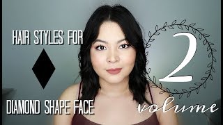 Hairstyles for Diamond Shaped Faces VOLUME 2 [upl. by Uhayile684]