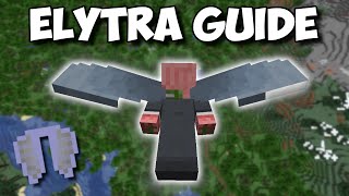 How To Get amp Use ELYTRA In Minecraft  The Ultimate Elytra Guide [upl. by Arayt]