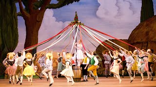 La Fille mal gardée – The Maypole Dance Act I scene II The Royal Ballet [upl. by Cardon]