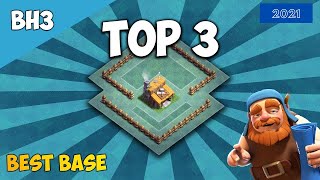 BEST Builder Hall 3 Base 2021 Copy Link  BH3 Defense base Anti 2 Star Layout  Clash of Clans 2 [upl. by Niarb589]