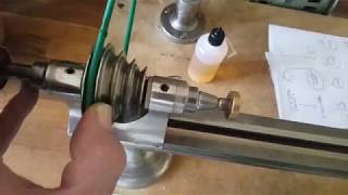 Using a watchmakers lathe countershaft [upl. by Nanji]