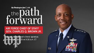 Air Force chief of staff Gen Charles Q Brown Jr on racial injustice AI in air combat and China [upl. by Ferris]