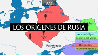 Los orígenes de Rusia  Historia y síntesis con mapas [upl. by Eevets]