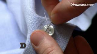 How to Sew a Button by Hand [upl. by Unity]