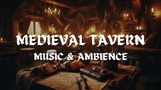 Medieval Tavern Ambience  Relaxing Tavern Music [upl. by Assilak]