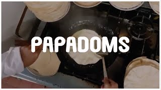 HOW TO MAKE PAPADOMS [upl. by Jezabelle]