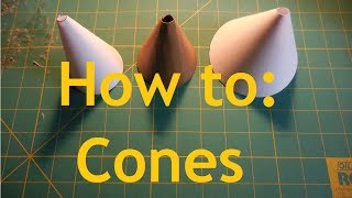 Tips and Tricks 10 How to make cones [upl. by Osbourne]