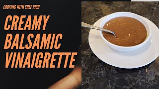 Homemade Balsamic Vinaigrette  CREAMY and DELICIOUS [upl. by Goles]