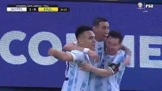 Argentina vs Brazil  Copa America Final 2021  Extended Highlights and Celebrations  English [upl. by Irim]