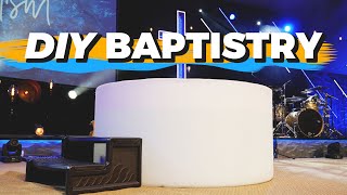 DIY Baptistry  Budget Friendly Portable Baptistry [upl. by Anirba]