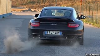 Porsche 997 Turbo with Catless Supersprint Exhaust System [upl. by Konyn197]